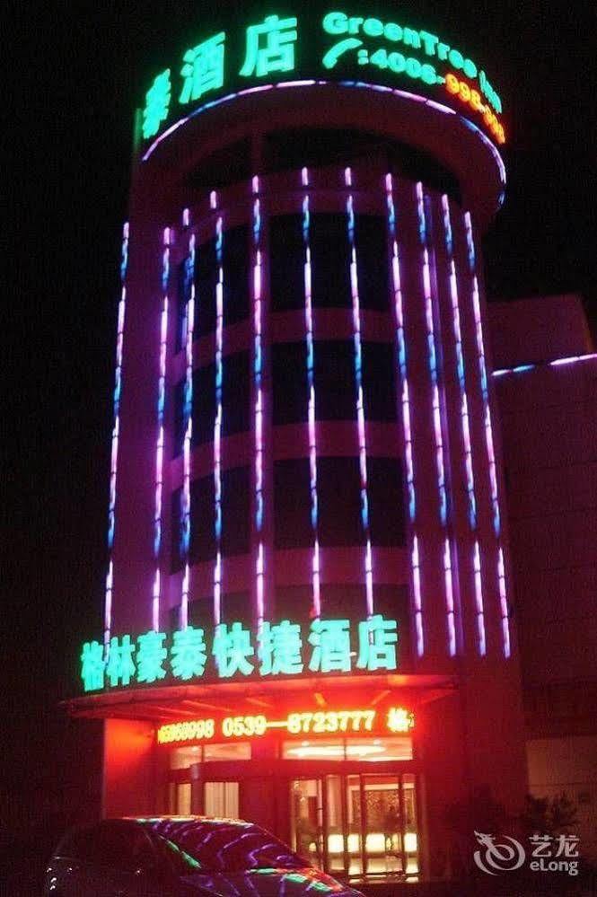 Greentree Inn- Linyi Bus Station Branch Exterior foto